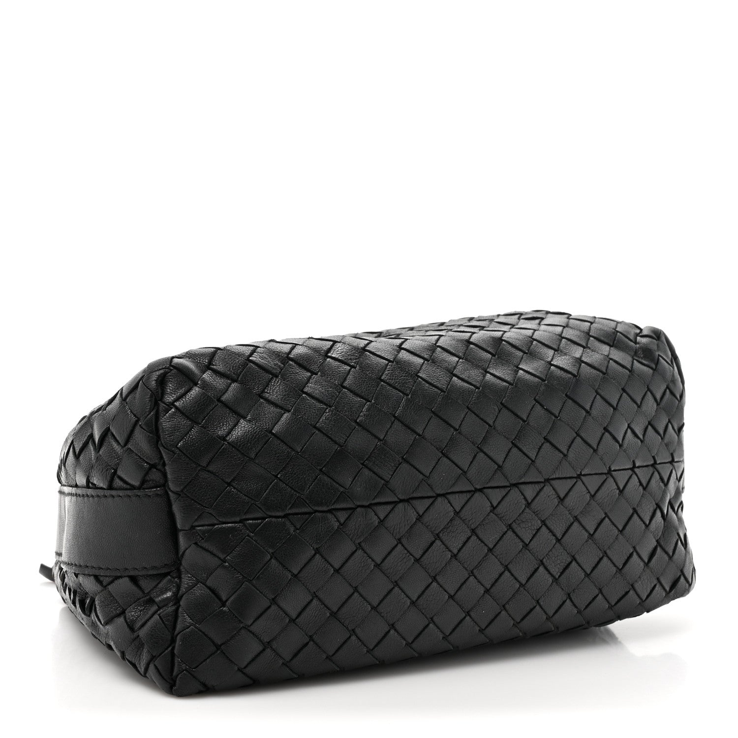 Bottega Veneta Nappa Intrecciato Cosmetic Case Black 4 of 15