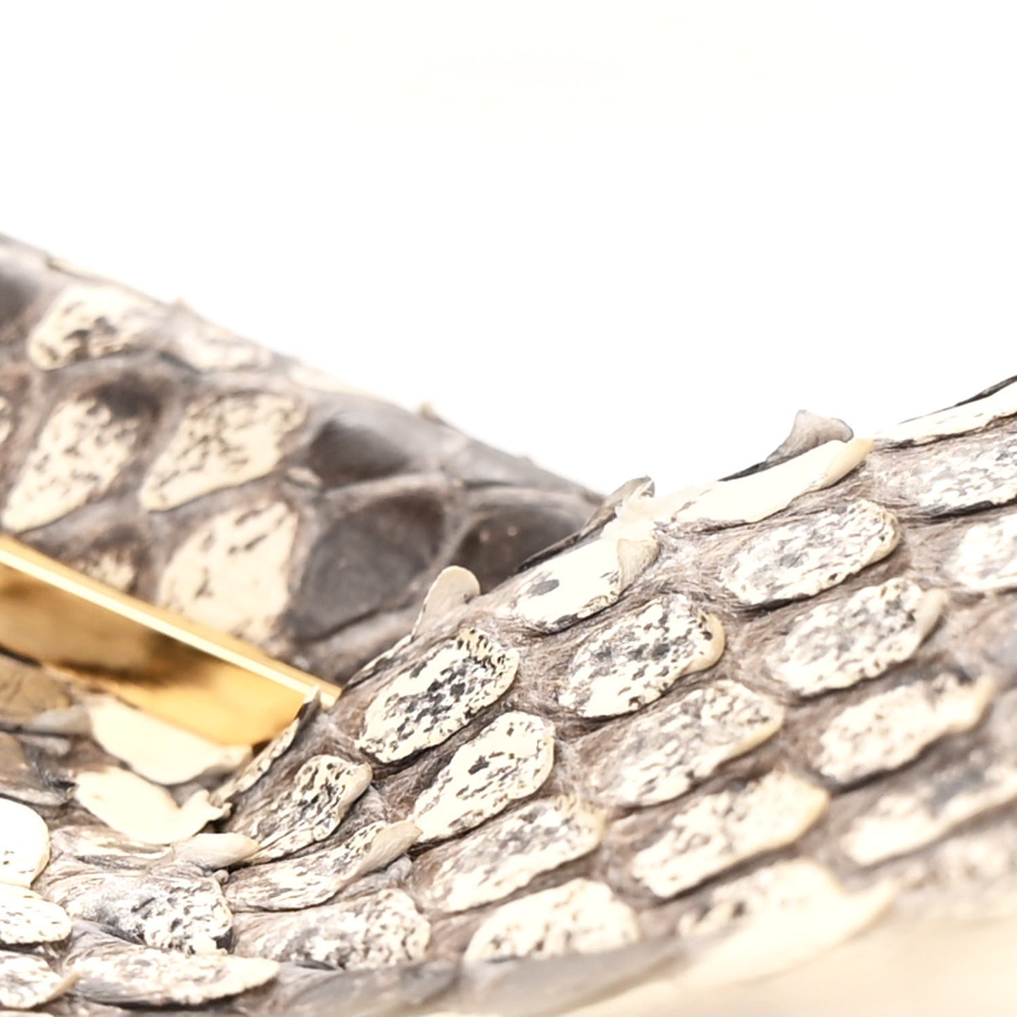 Snakeskin Small Fendi First Daisy Roccia