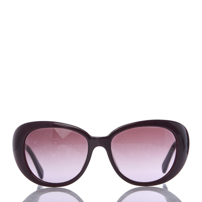 Chanel Crystal CC Sunglasses 5151-B Burgundy 2 of 6