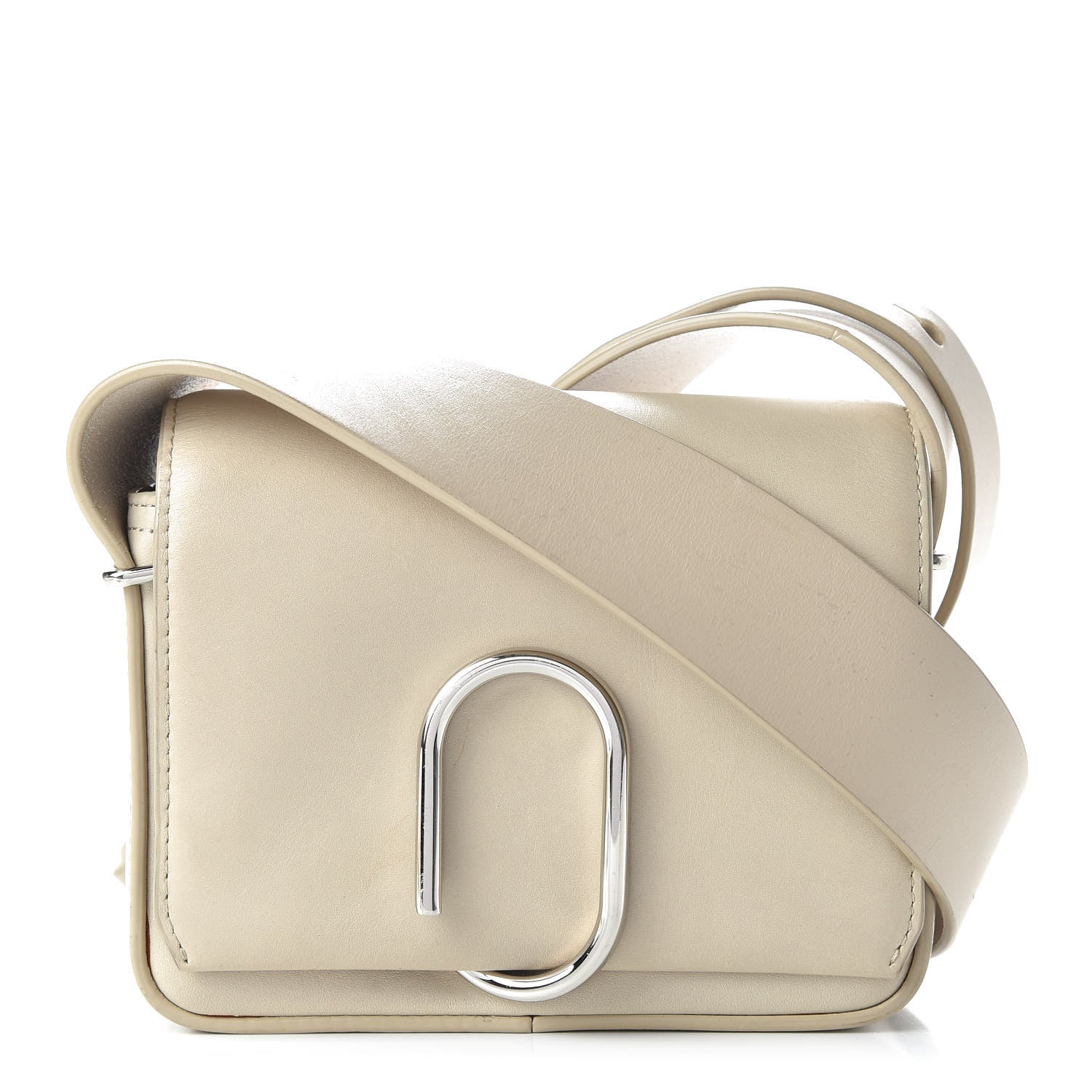 3.1 Phillip Lim Calfskin Mini Alix Crossbody Bag Off White 1 of 11
