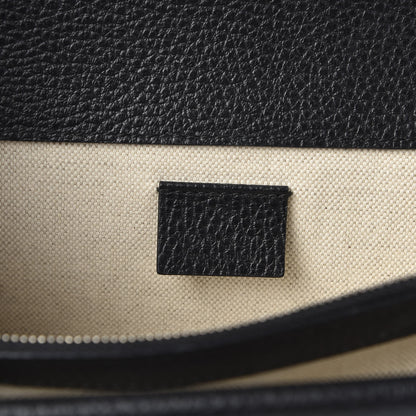 Gucci Pebbled Calfskin Small Dionysus Shoulder Bag Black 7 of 9