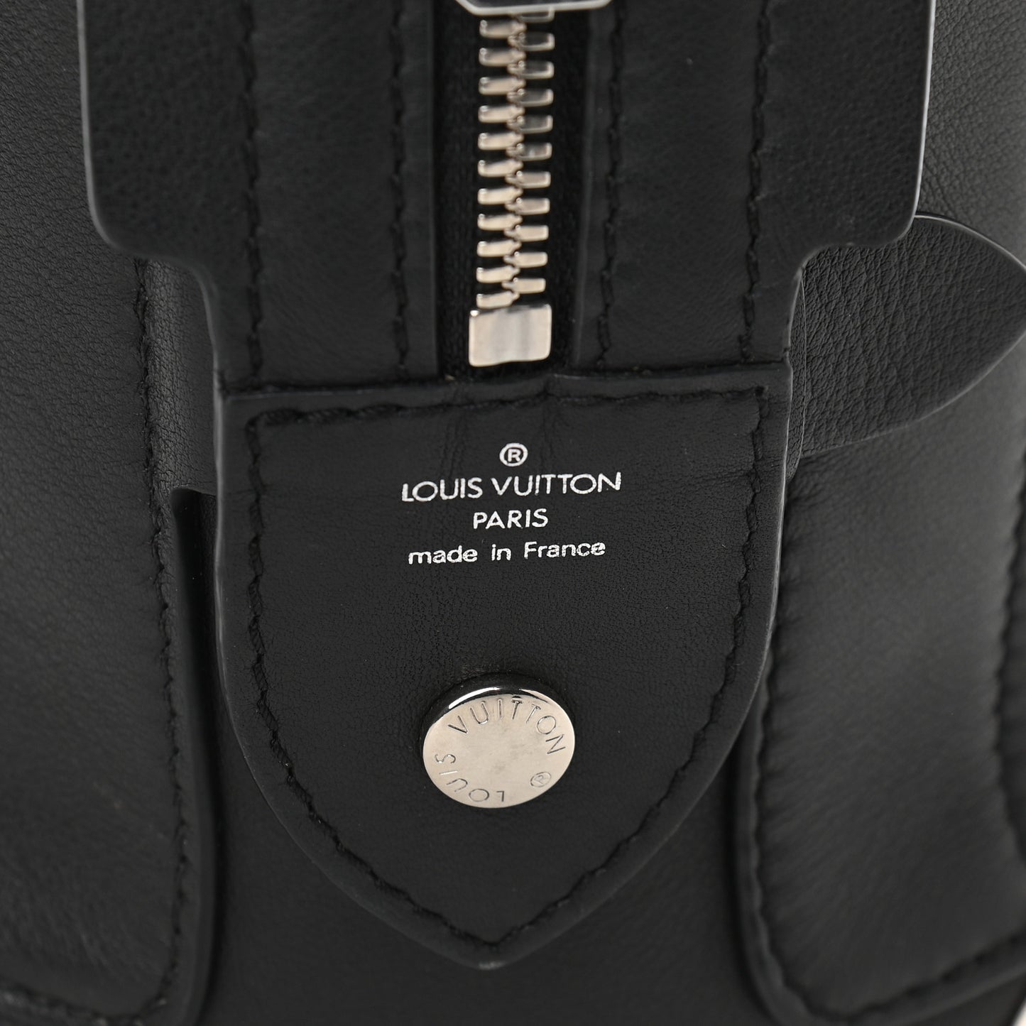 Smooth Calfskin Garance Black