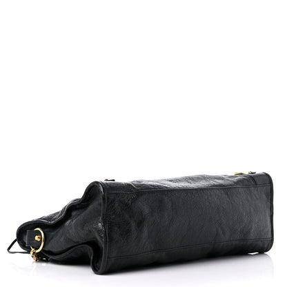 Balenciaga Agneau Classic Gold Hardware City Black 5 of 17