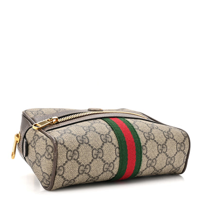 Gucci GG Supreme Monogram Small Ophidia Belt Bag 105 42 Dark Brown 4 of 10