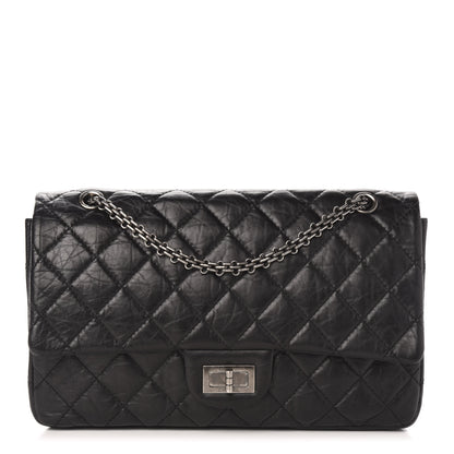 Chanel Aged Calfskin Quilted 2.55 Reissue 227 Flap Black 1 of 12