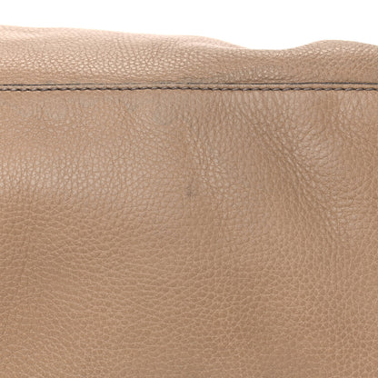Gucci Pebbled Calfskin Large Soho Chain Shoulder Bag Nude 12 of 21