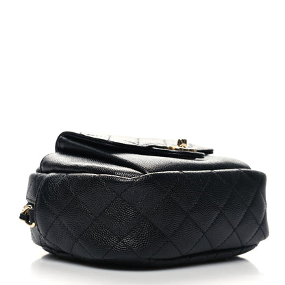 Chanel Caviar Quilted CC Day Camera Case Black 4 of 11