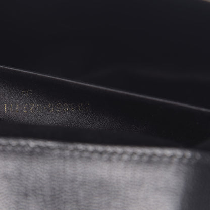 Saint Laurent Calfskin Monogram Large Belle De Jour Clutch Black 7 of 13