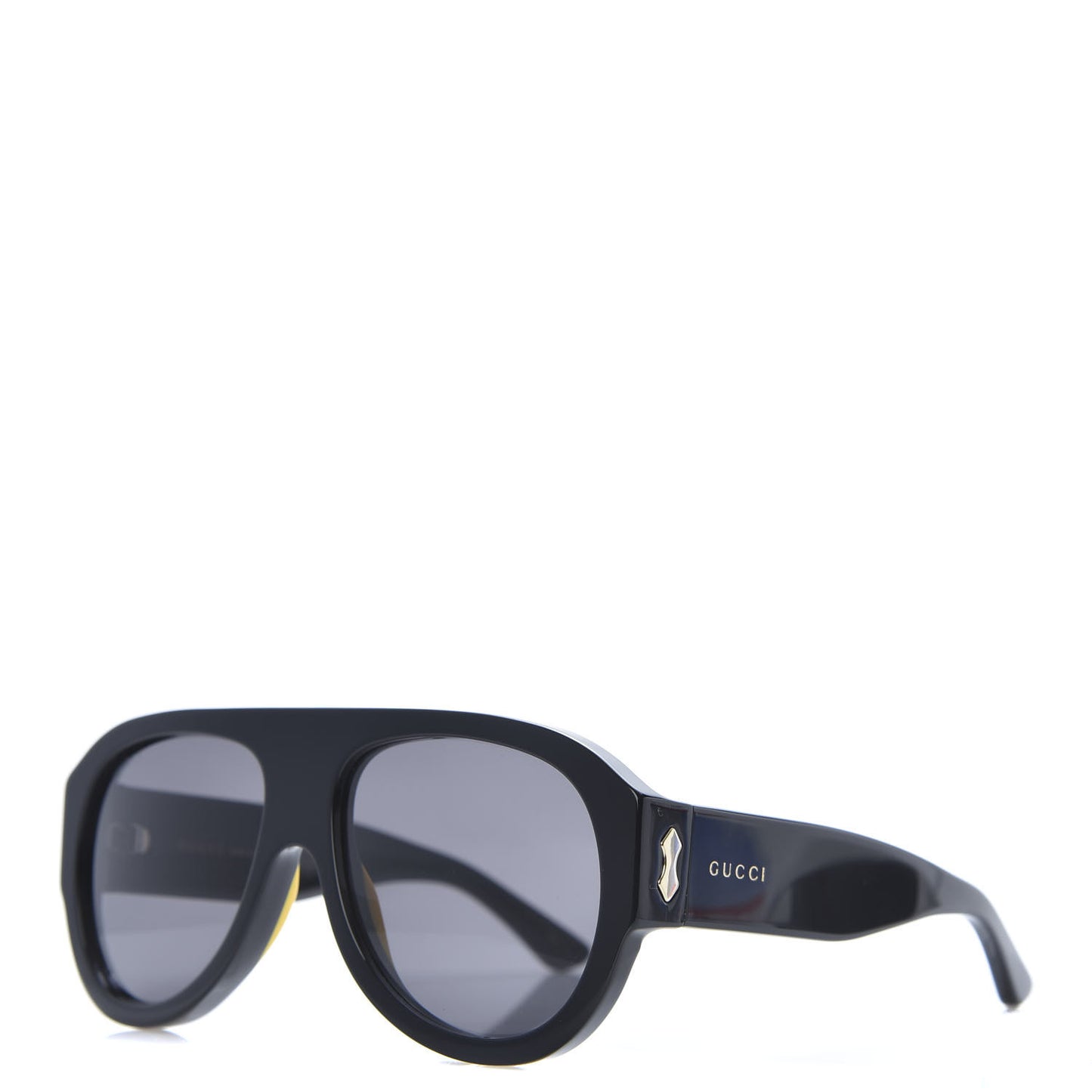 Acetate Aviator Sunglasses GG0668S Black