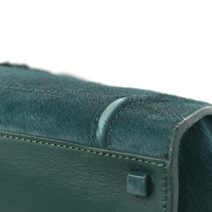 Celine Pony Hair Medium Phantom Luggage Jade 9 of 14