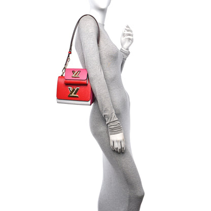 Louis Vuitton Epi Twist MM and Twisty Coquelicot Hot Pink White 2 of 10