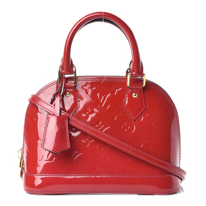 Louis Vuitton Vernis Alma BB Rose Indien 1 of 18