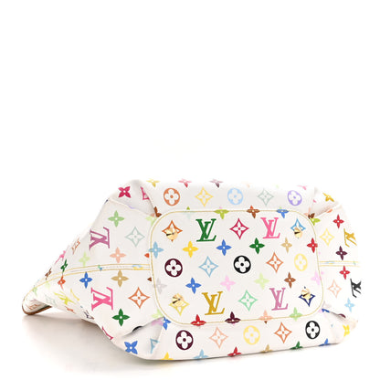 Louis Vuitton Monogram Multicolor Annie MM White 4 of 13