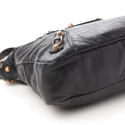 Balenciaga Agneau Giant 12 Rose Gold Hardware Town Black 6 of 10