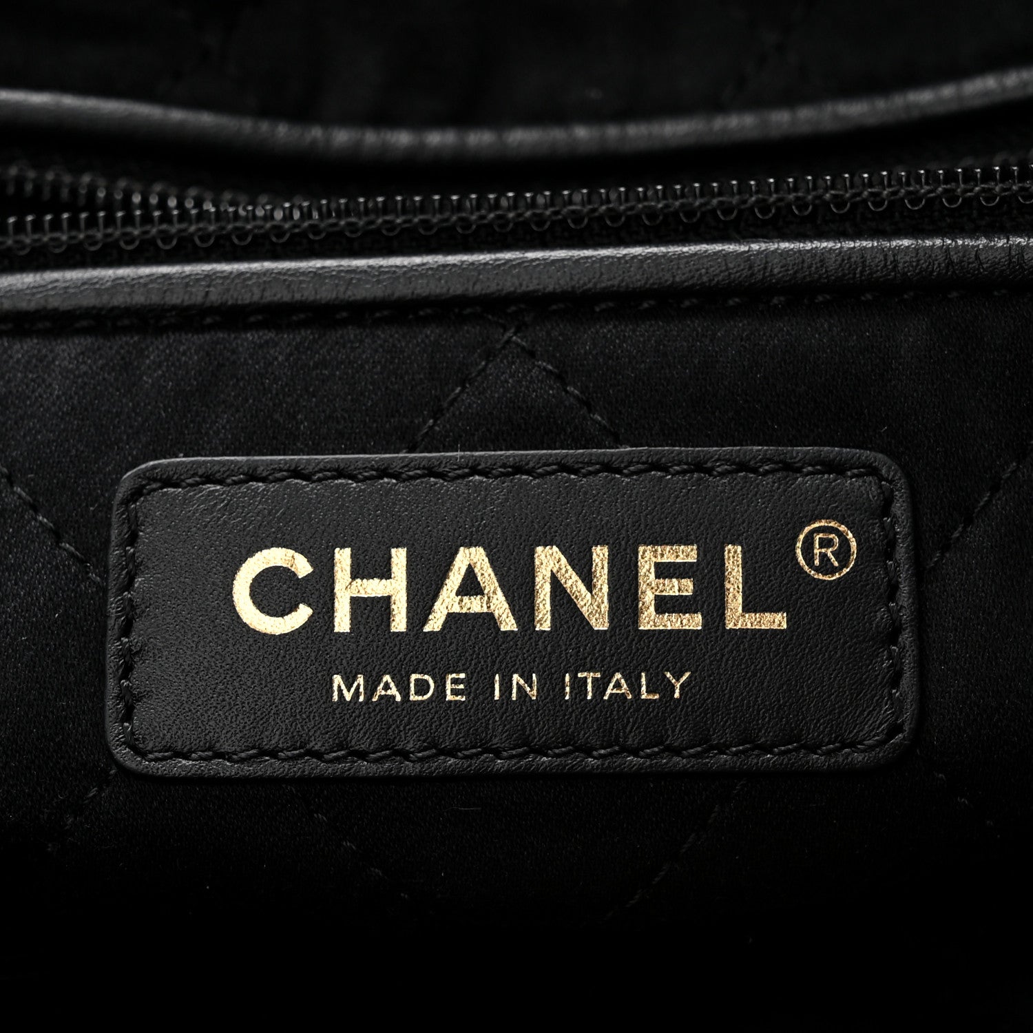 Chanel Shiny Calfskin Stitched Quilted Chanel 22 Backpack Black 6 of 11