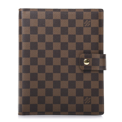 Louis Vuitton Damier Ebene Large Ring Agenda Cover 1 of 6