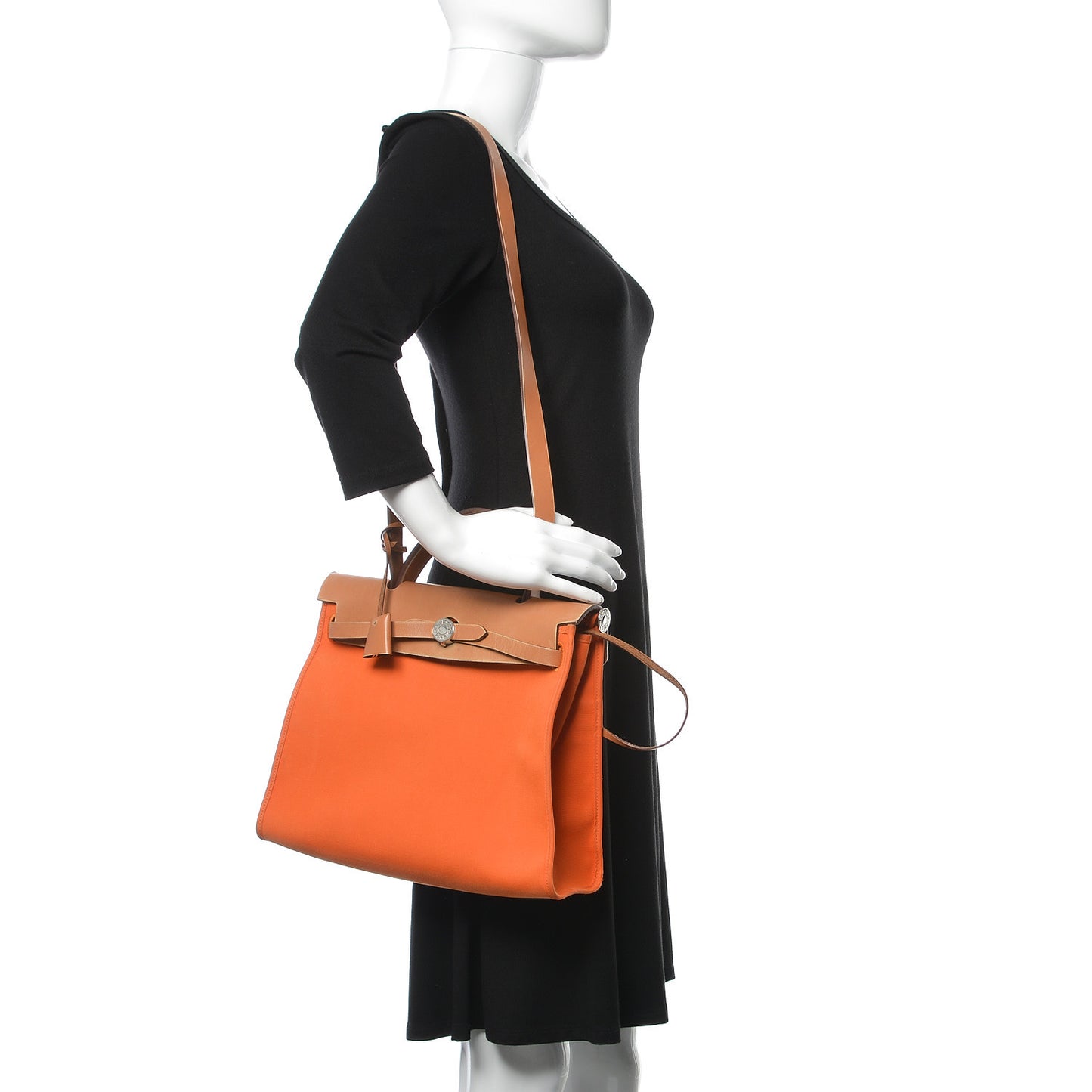 Vache Hunter Toile Herbag Zip 31 PM Orange