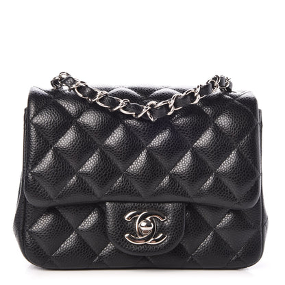 Chanel Caviar Quilted Mini Square Flap Black 1 of 8