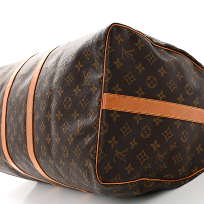Louis Vuitton Monogram Keepall Bandouliere 55 9 of 18