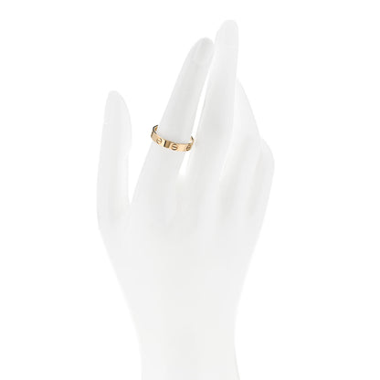 Cartier 18K Yellow Gold 3.5mm LOVE Wedding Band Ring 55 7.25 2 of 5