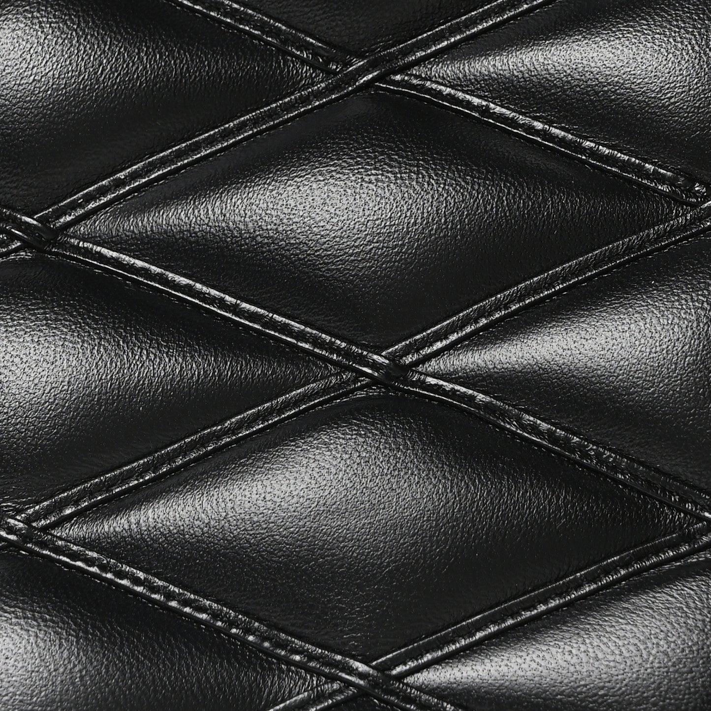 Lambskin Studded Malletage Alma PM Black