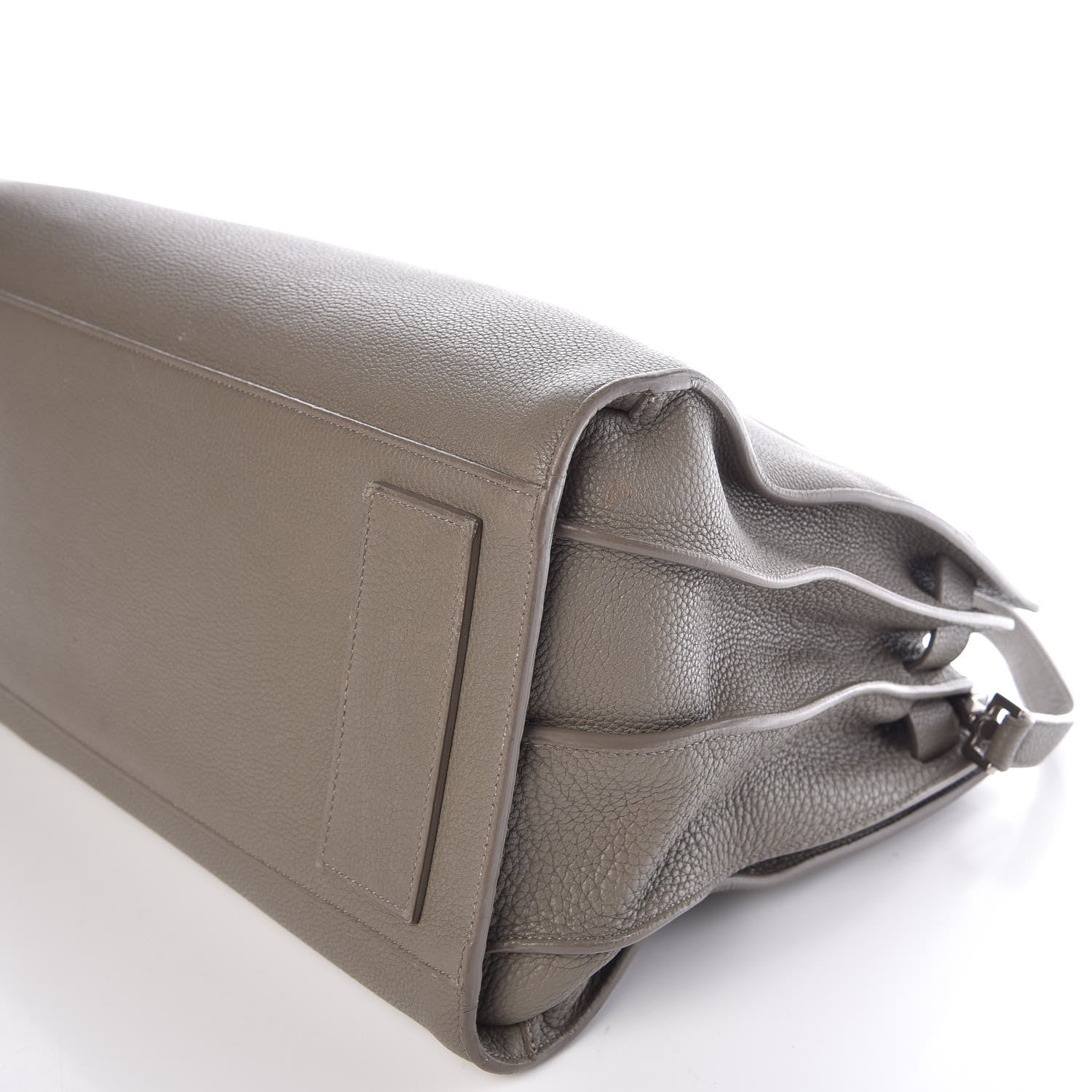 Saint Laurent Grained Calfskin Medium Supple Sac De Jour Kaki Militaire 11 of 16