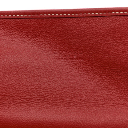 Goyard Goyardine Saint Leger Soft Briefcase Backpack Red 6 of 10