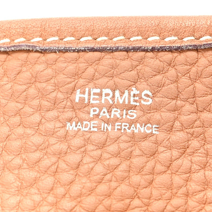 Hermes Taurillon Clemence Evelyne PM Gold 6 of 10