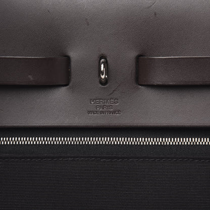 Hermes Toile Vache Hunter Herbag Zip 39 MM Black 6 of 12