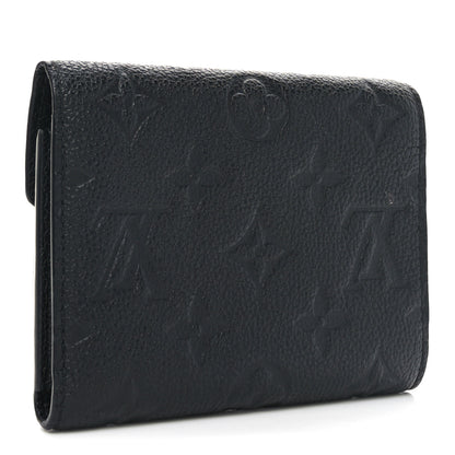 Louis Vuitton Empreinte Victorine Wallet Black 3 of 6