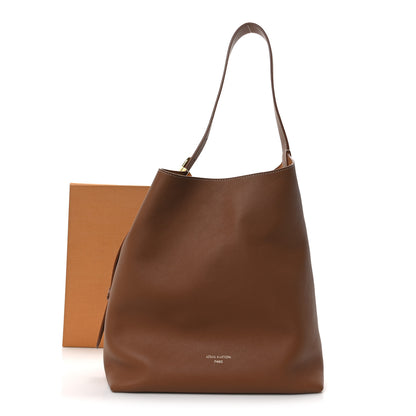 Louis Vuitton Grained Calfskin Low Key Hobo MM Cognac 11 of 11