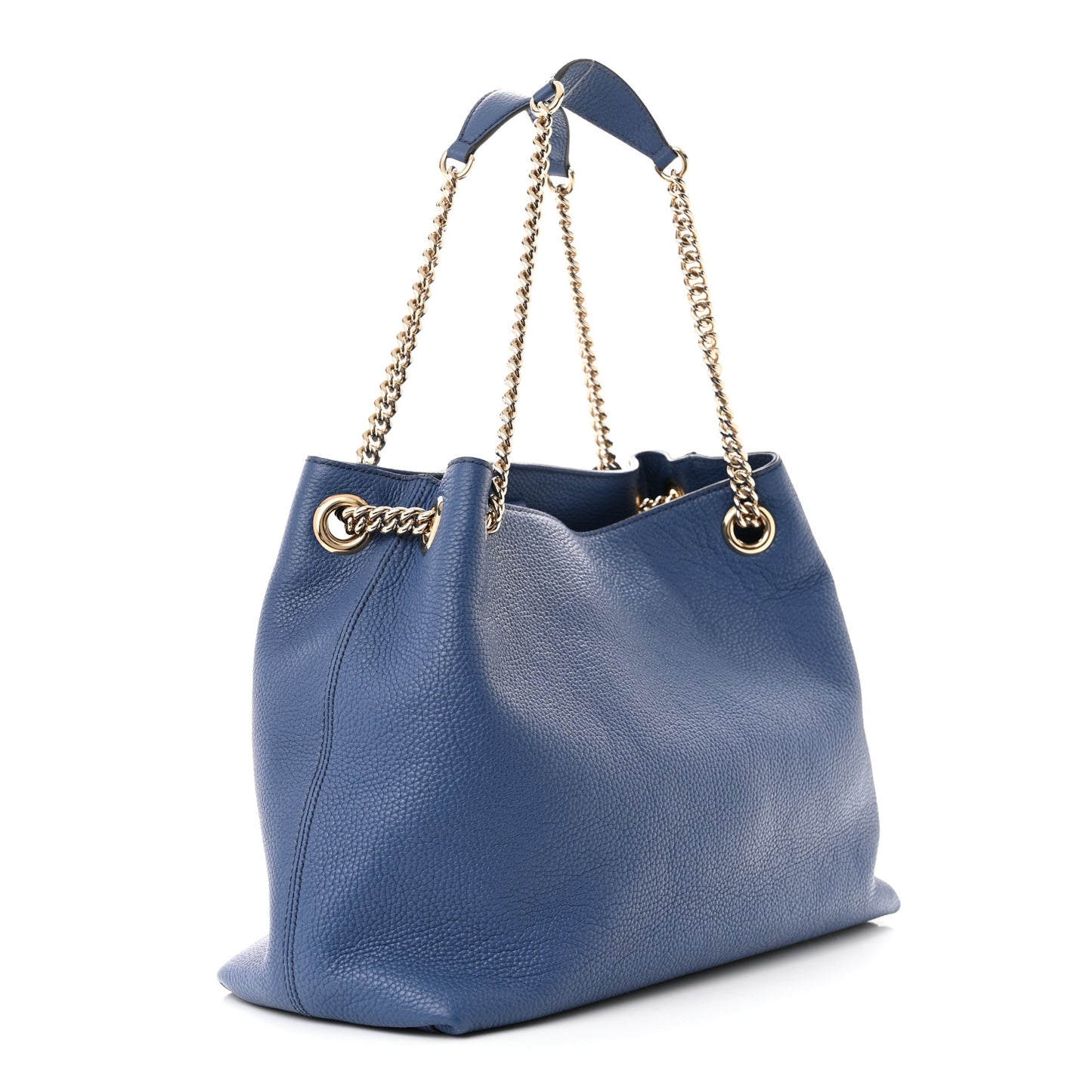Cellarius Calfskin Medium Soho Chain Shoulder Bag Caspian