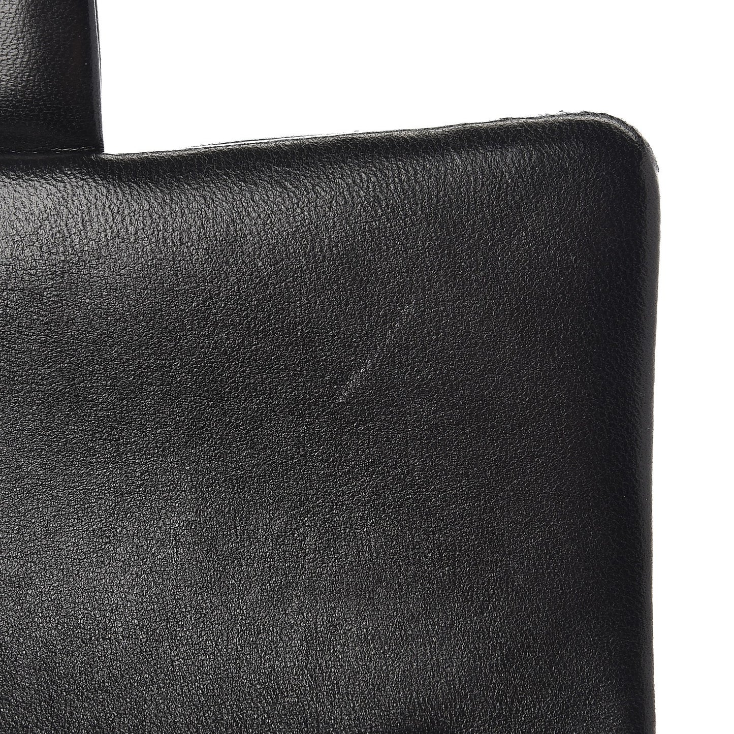 Lambskin Quilted Mini Rectangular Flap Black