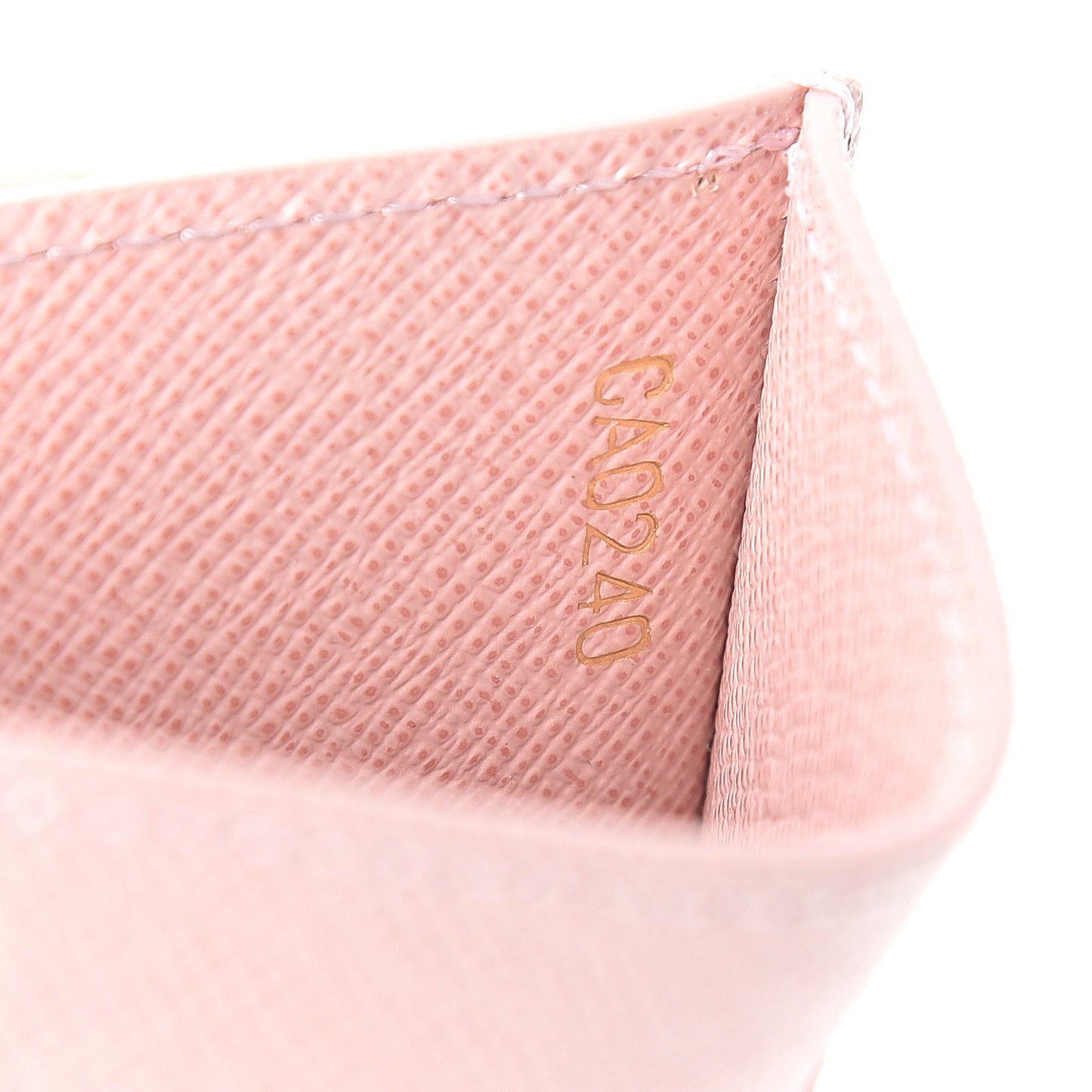 Damier Azur Daily Card Holder Rose Ballerine
