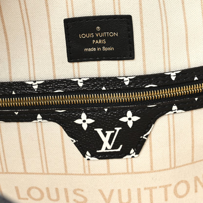 Louis Vuitton Monogram Giant Jungle Neverfull MM Ivory 7 of 12