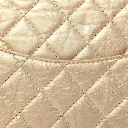 Chanel Metallic Aged Calfskin Quilted 2.55 Reissue 226 Flap Gold 11 of 18