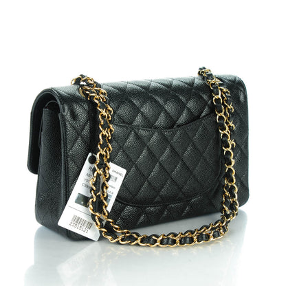 Chanel Caviar Quilted Medium Double Flap Black 3 of 8