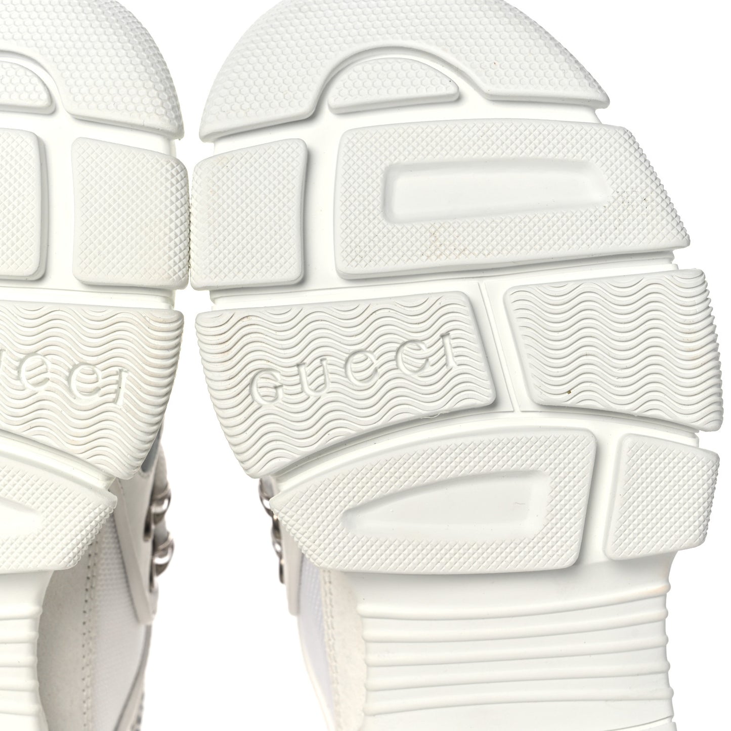 X SEGA Mesh Calfskin Suede Womens Flashtrek Sneakers 35.5 Great White