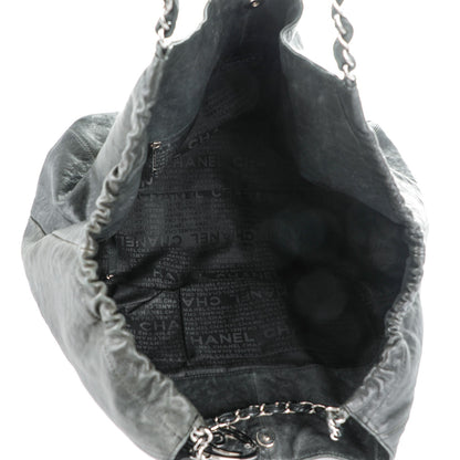 Chanel Distressed Caviar XL Coco Cabas Black 6 of 9