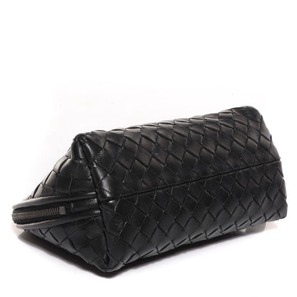 Bottega Veneta Nappa Intrecciato Cosmetic Case Nero Black 4 of 9