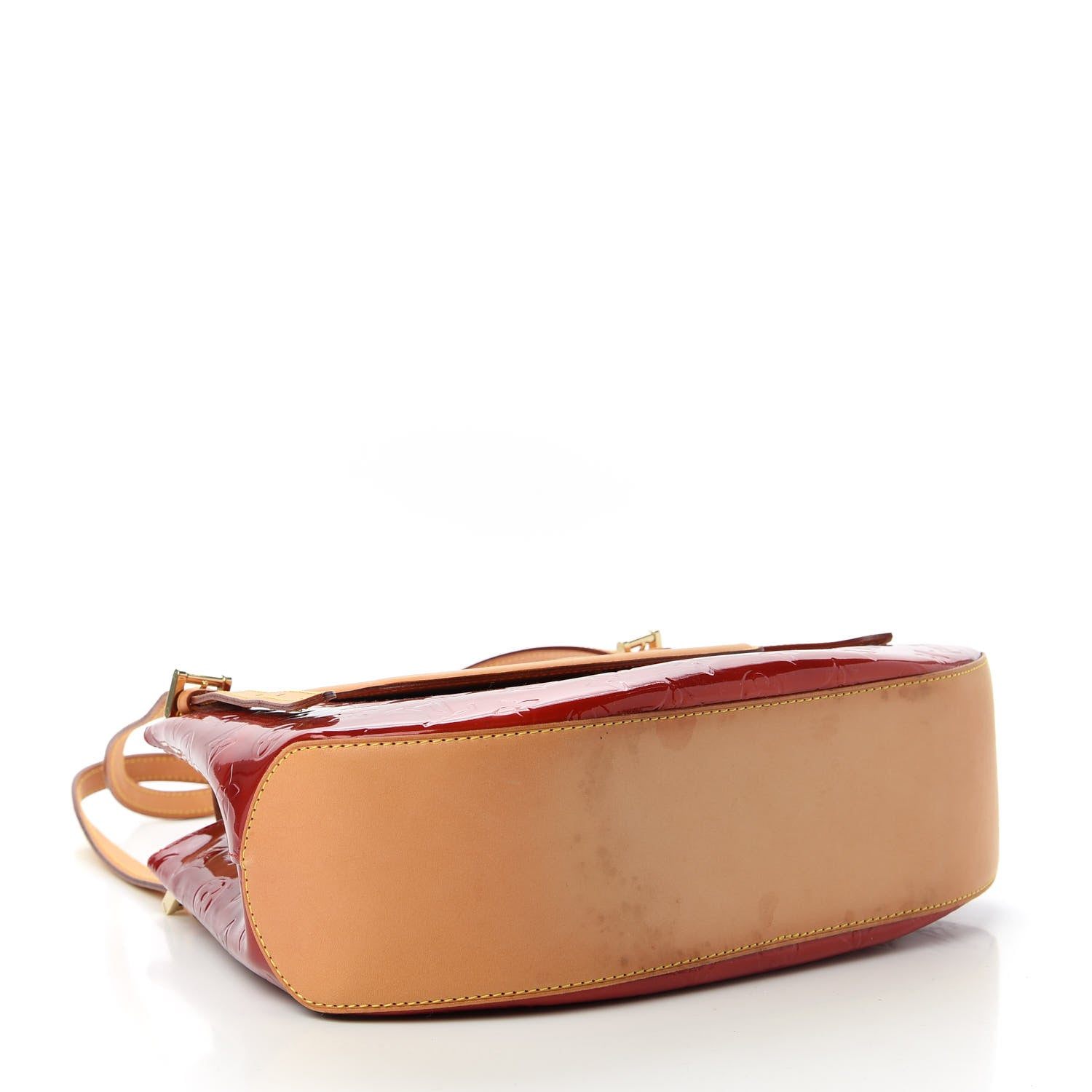 Louis Vuitton Vernis Biscayne Bay GM Rouge 4 of 11