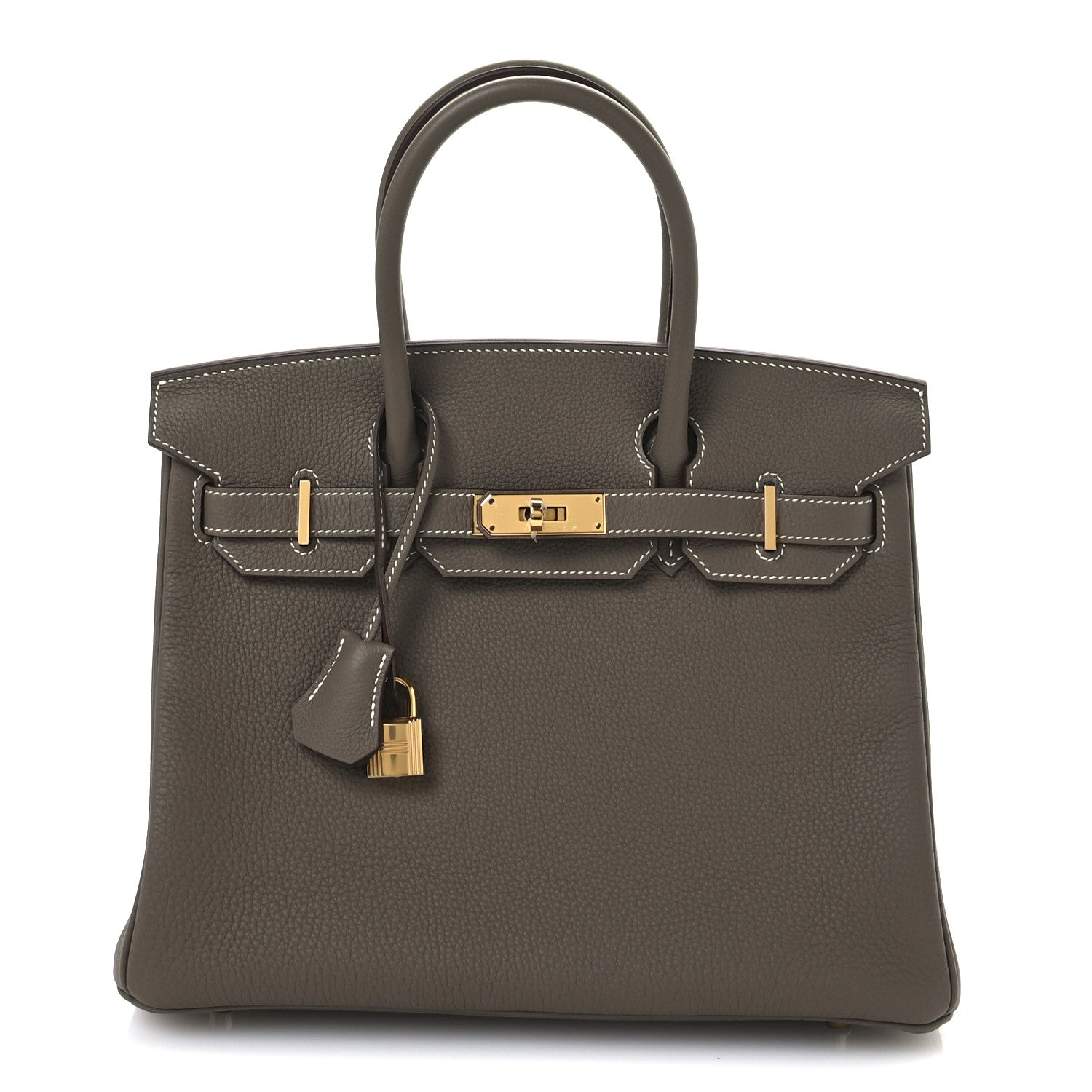 Hermes Togo BIRKIN 30 Etoupe 1 of 11