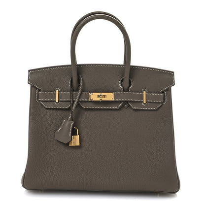 Hermes Togo BIRKIN 30 Etoupe 1 of 11