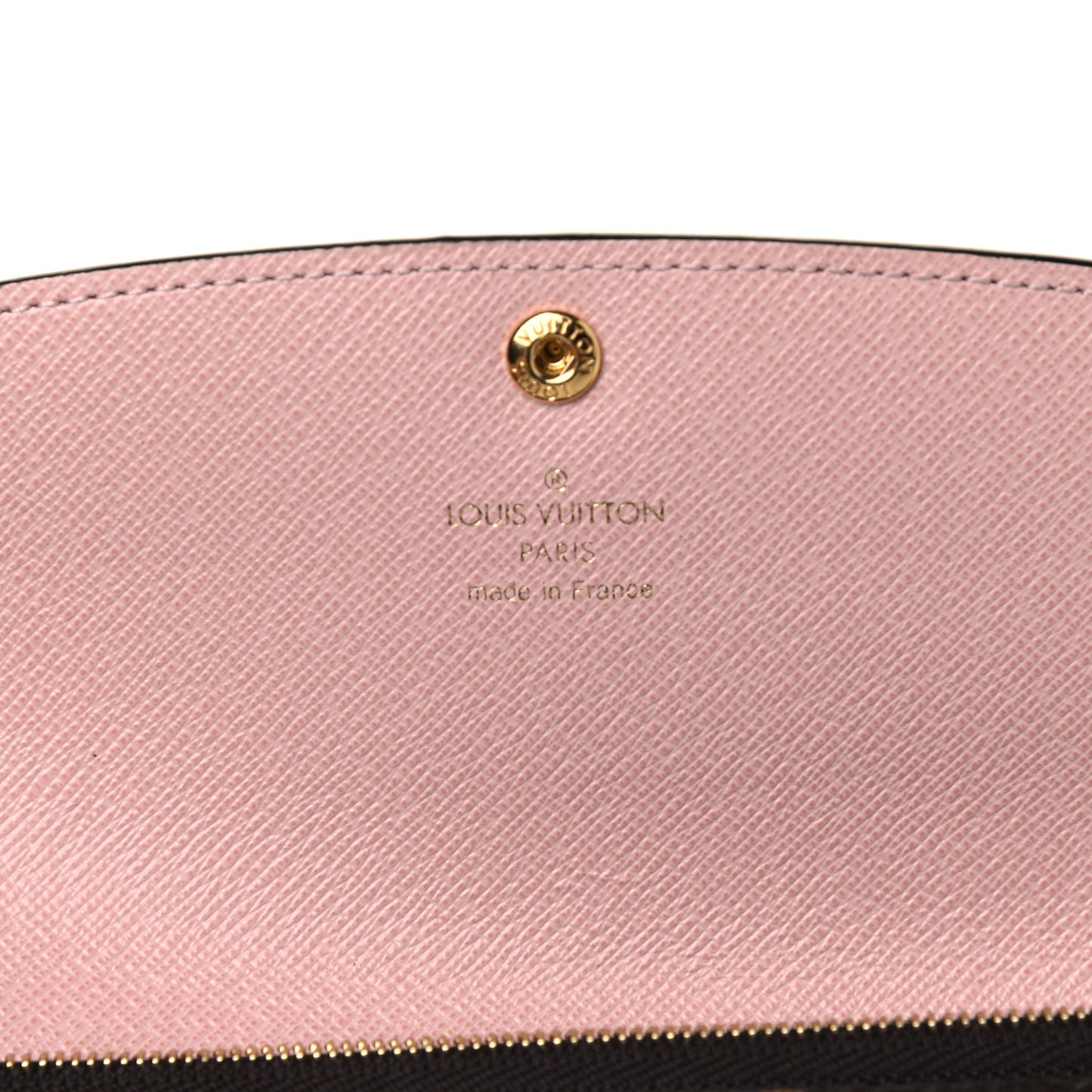 Monogram Emilie Wallet Rose Ballerine