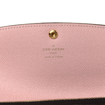 Louis Vuitton Monogram Emilie Wallet Rose Ballerine 6 of 7