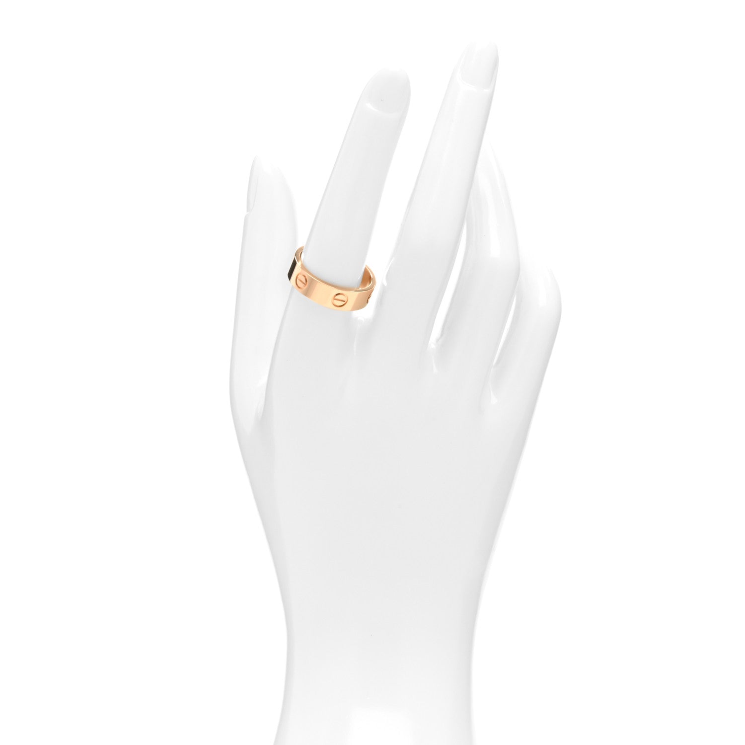 Cartier 18K Pink Gold 5.5mm LOVE Ring 57 8 2 of 5