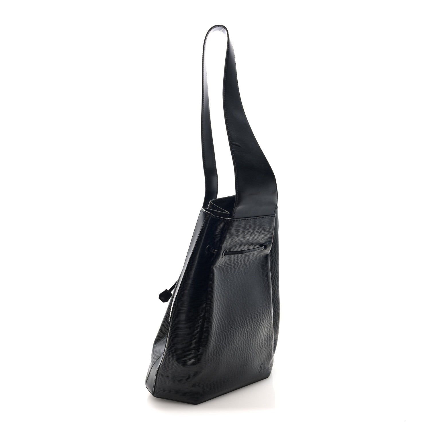 Louis Vuitton Epi Sac a Dos Drawstring Bag Black 1811838