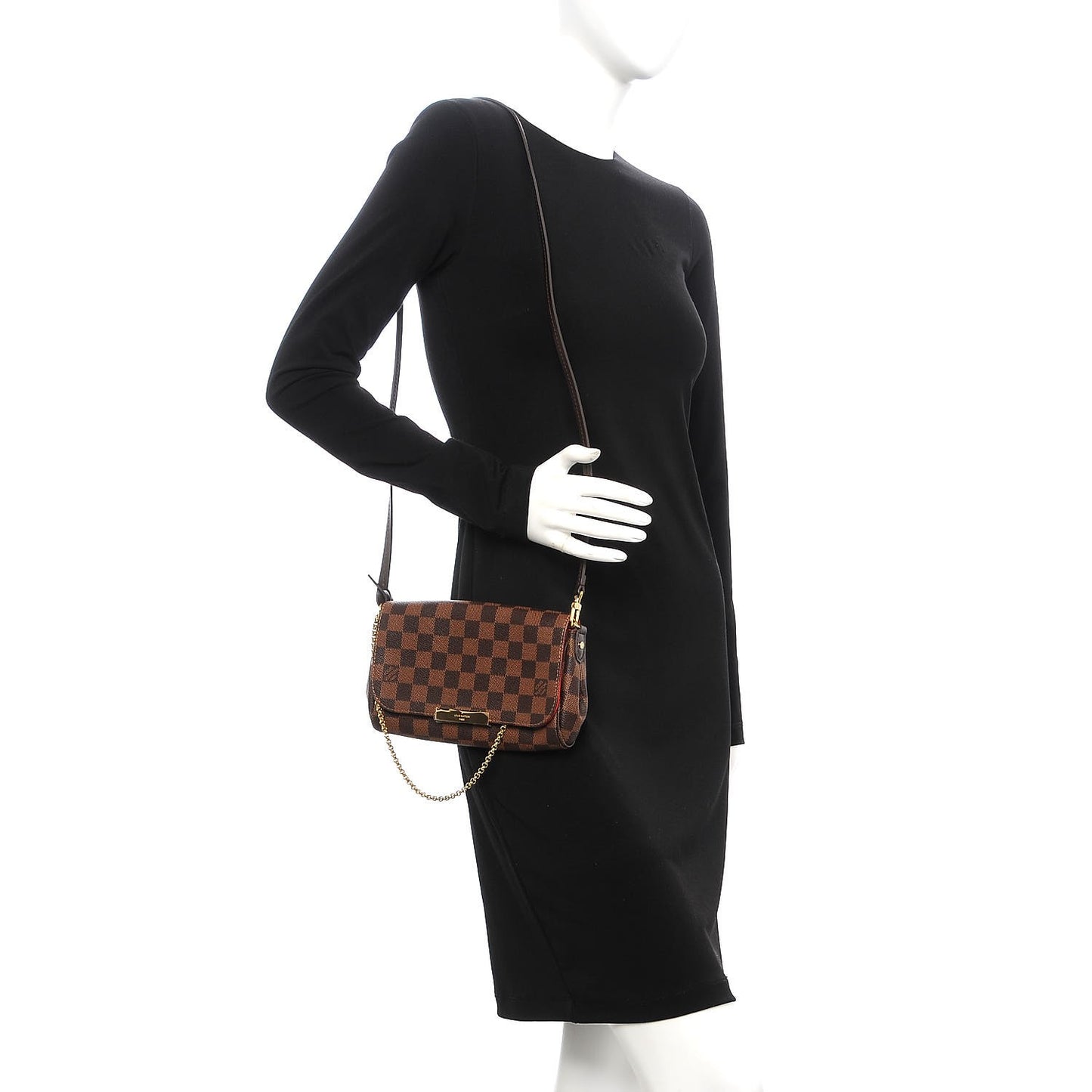 Damier Ebene Favorite PM