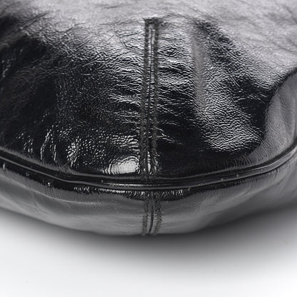 Saint Laurent Patent Tribute Tote Black 10 of 13