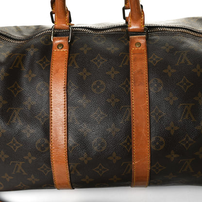 Louis Vuitton Monogram Keepall Bandouliere 45 16 of 19